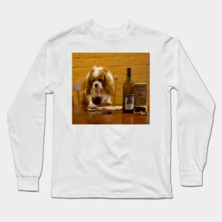 The Wine Connoisseur  - by Avril Thomas Long Sleeve T-Shirt